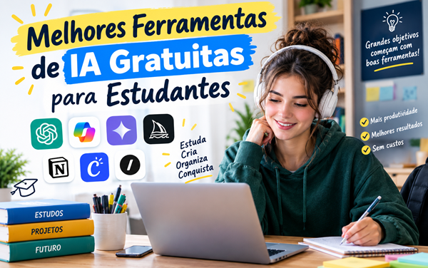 Melhores Ferramentas de IA Gratuitas para Estudantes